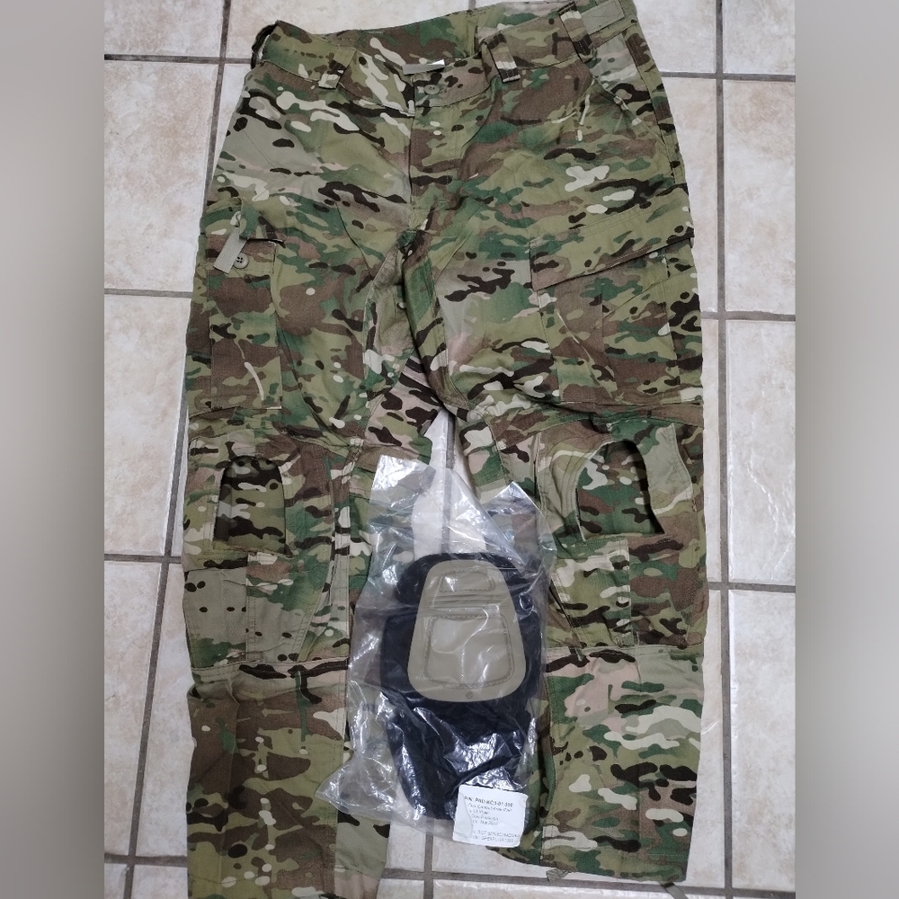 USGI Multicam OCP Army Combat Pants ACP  Crye Precision Airflex Knee Pads
